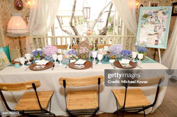 Paper goods and table decor are showcased at Wedding Paper Divas Presents "Whitney Port's Love Story" at Mari Vanna Los Angeles on February 11, 2014...