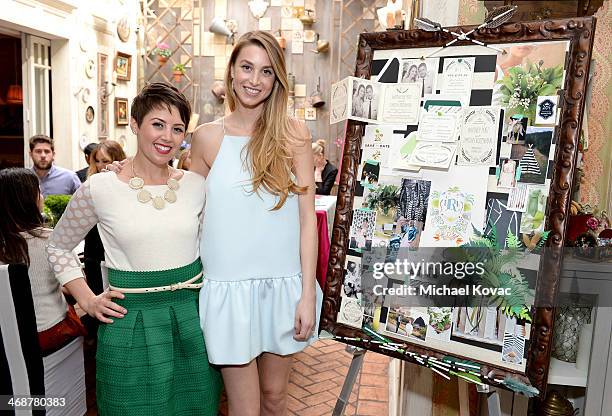 Wedding Paper Divas' Amber Harrison and Whitney Port attend Wedding Paper Divas Presents "Whitney Port's Love Story" at Mari Vanna Los Angeles on...