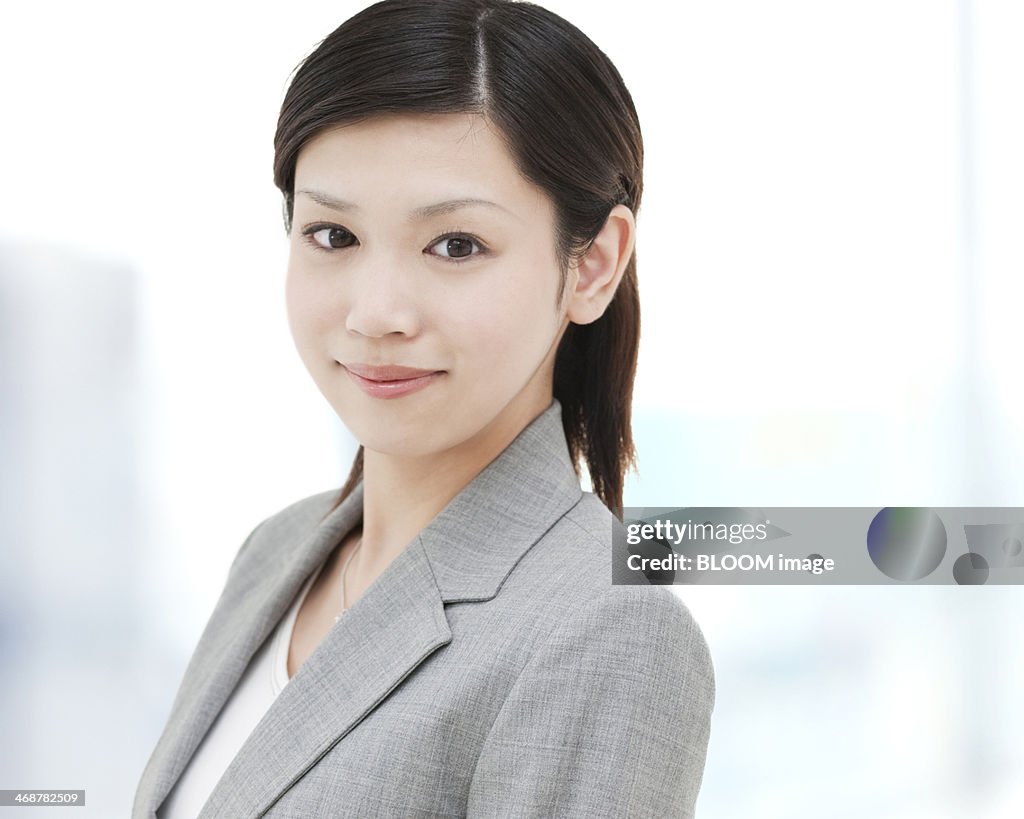 Close-up Of Businesswoman