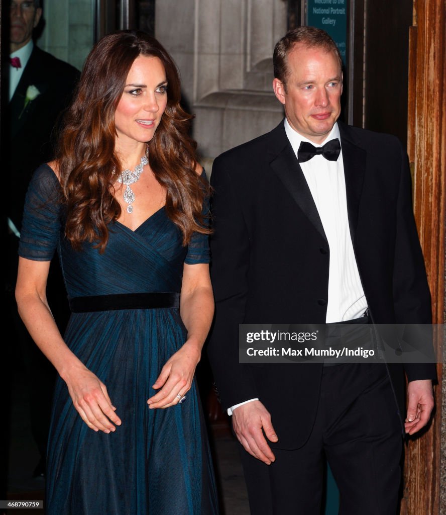 The Duchess Of Cambridge Attends The Portrait Gala 2014: Collecting to Inspire
