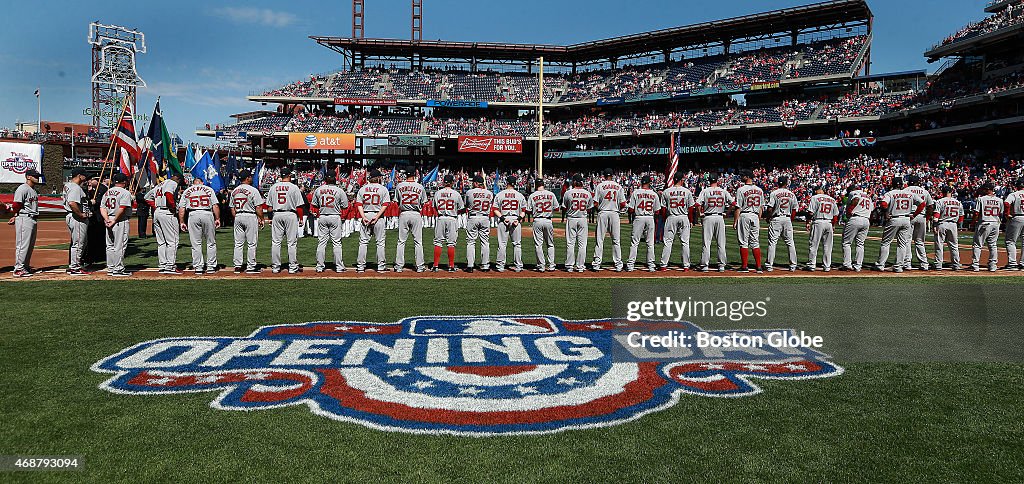 Opening Day: Boston Red Sox Vs. Philadelphia Phillies At Citizens Bank Park