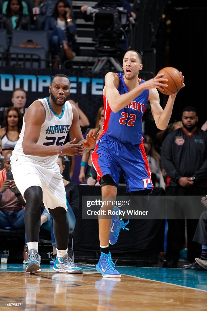 Detroit Pistons v Charlotte Hornets