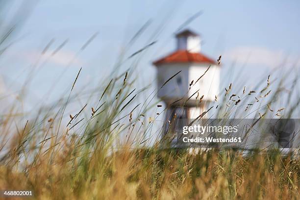 germany, lower saxony, east frisia, langeoog, water tower - ostfriesland stock-fotos und bilder