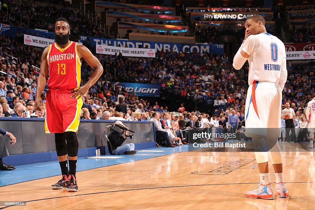 Houston Rockets v Oklahoma City Thunder