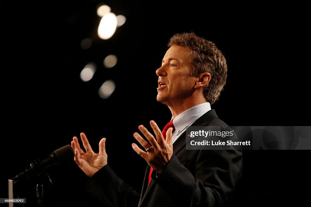 Rand Paul Announces His Candidacy For The Republican Presidential Nomination