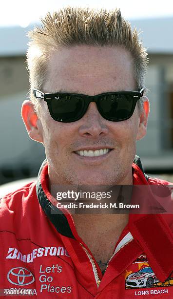 Actor Mark McGrath attends the 38th Annual Toyota Pro/Celebrity Race Press Day at the Toyota Grand Prix of Long Beach on April 7, 2015 in Long Beach,...