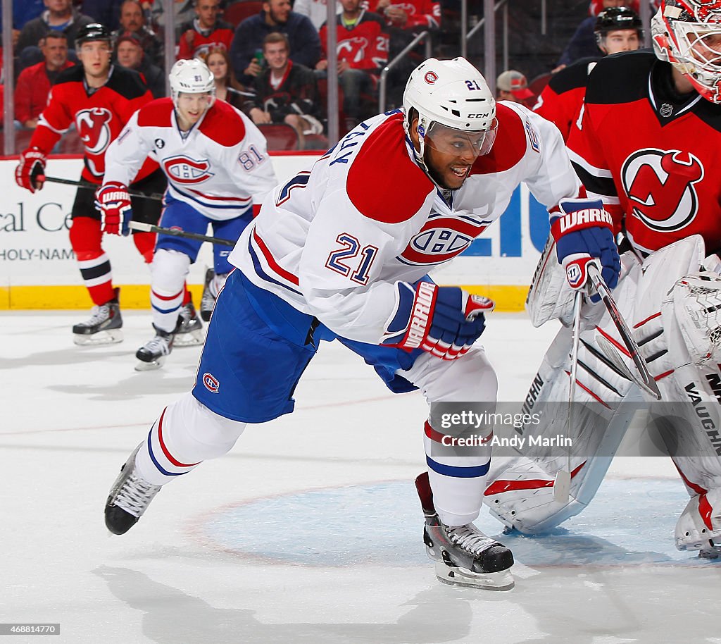 Montreal Canadiens v New Jersey Devils