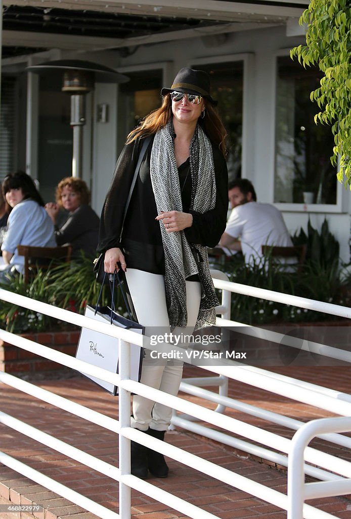 Celebrity Sightings In Los Angeles - February 11, 2014