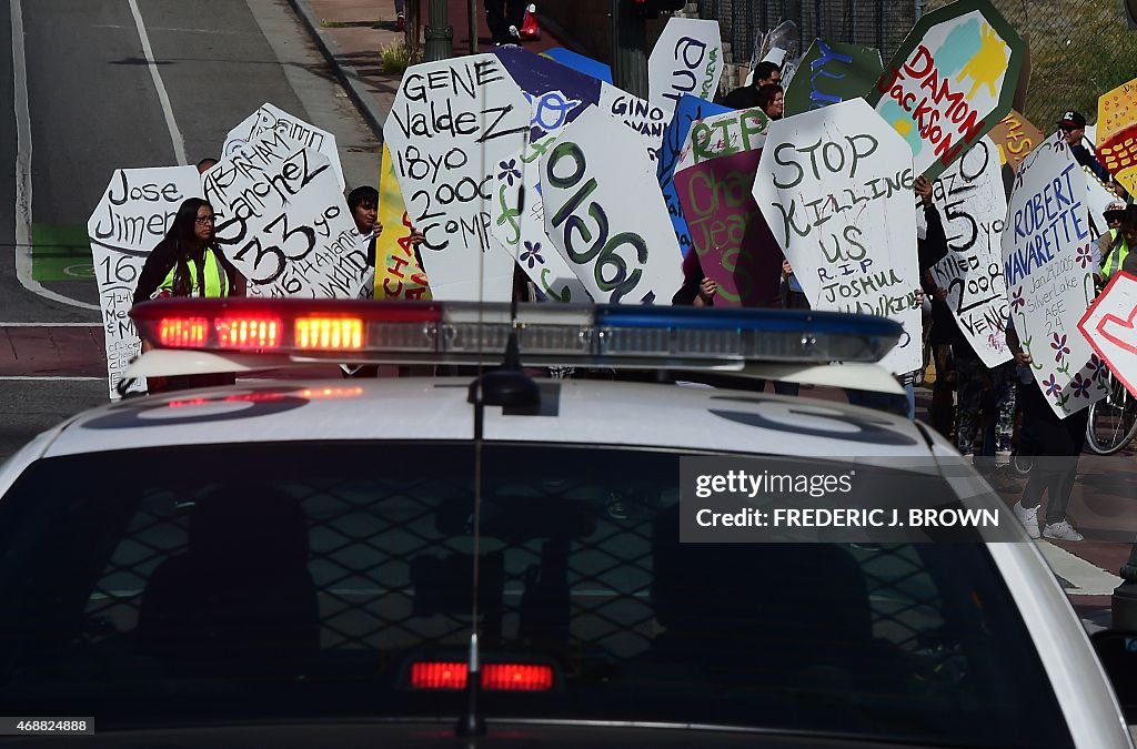 US-POLICE-PROTEST-COFFINS