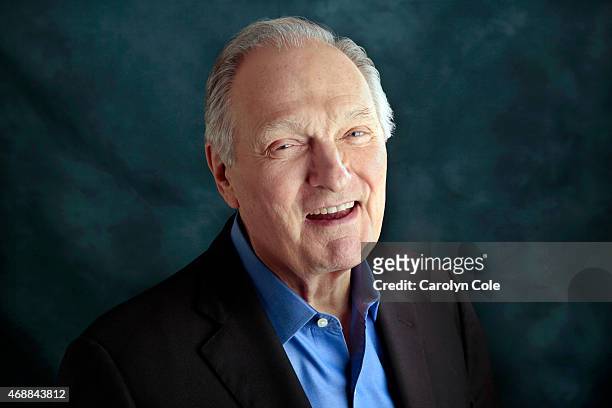 Actor Alan Alda is photographed for Los Angeles Times on March 29, 2015 in New York City. PUBLISHED IMAGE. CREDIT MUST BE: Carolyn Cole/Los Angeles...
