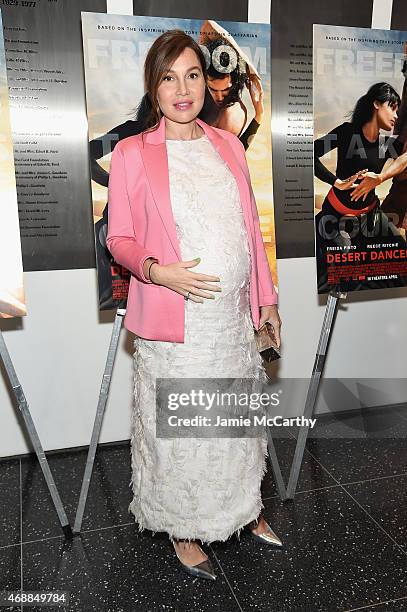 Producer Fabiola Beracasa attends the special screening of Relativity Studio's "Desert Dancer" at Museum of Modern Art on April 7, 2015 in New York...