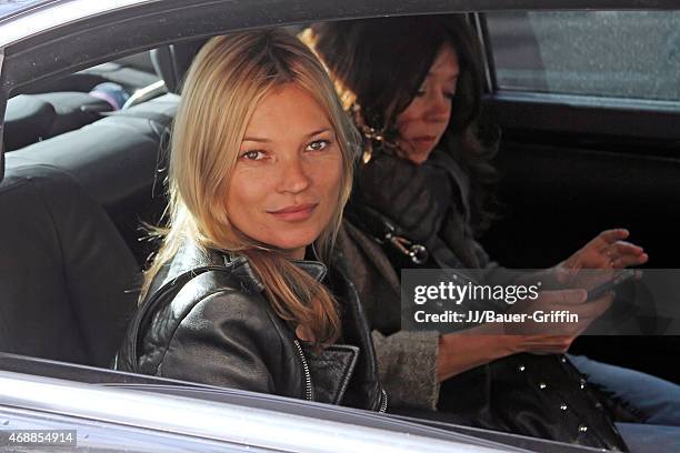 Kate Moss is seen on October 05, 2012 in London, United Kingdom.
