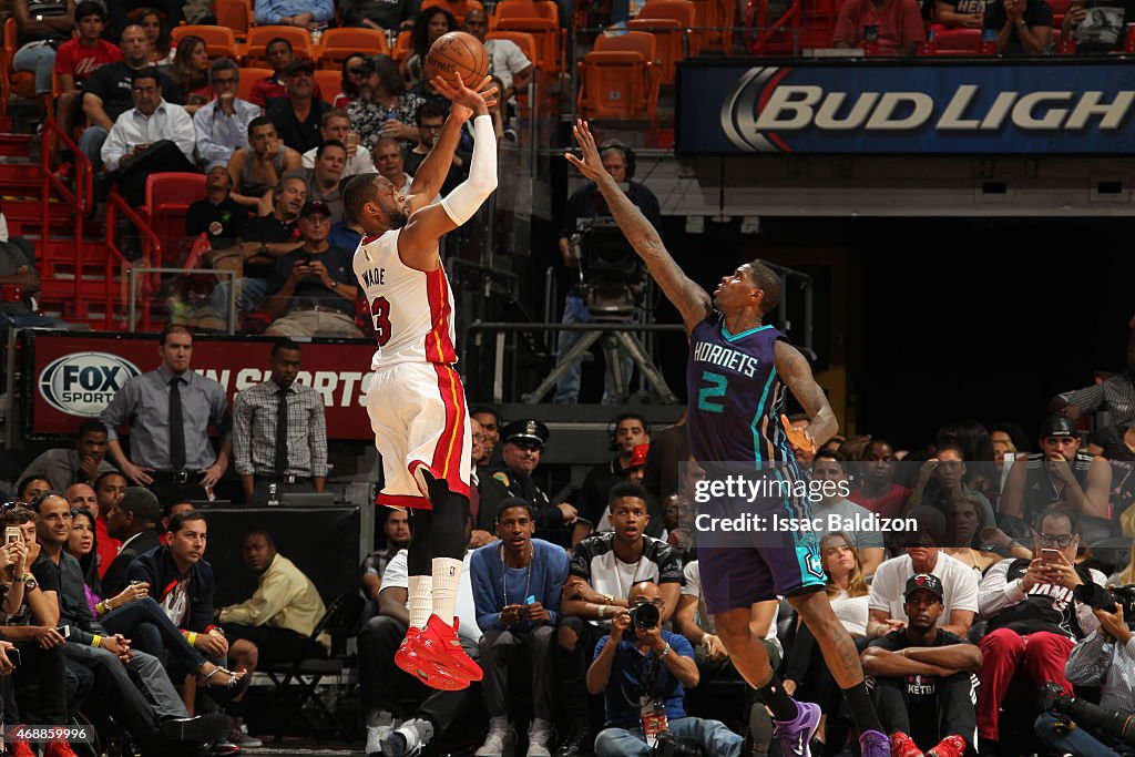 Charlotte Hornets v Miami Heat