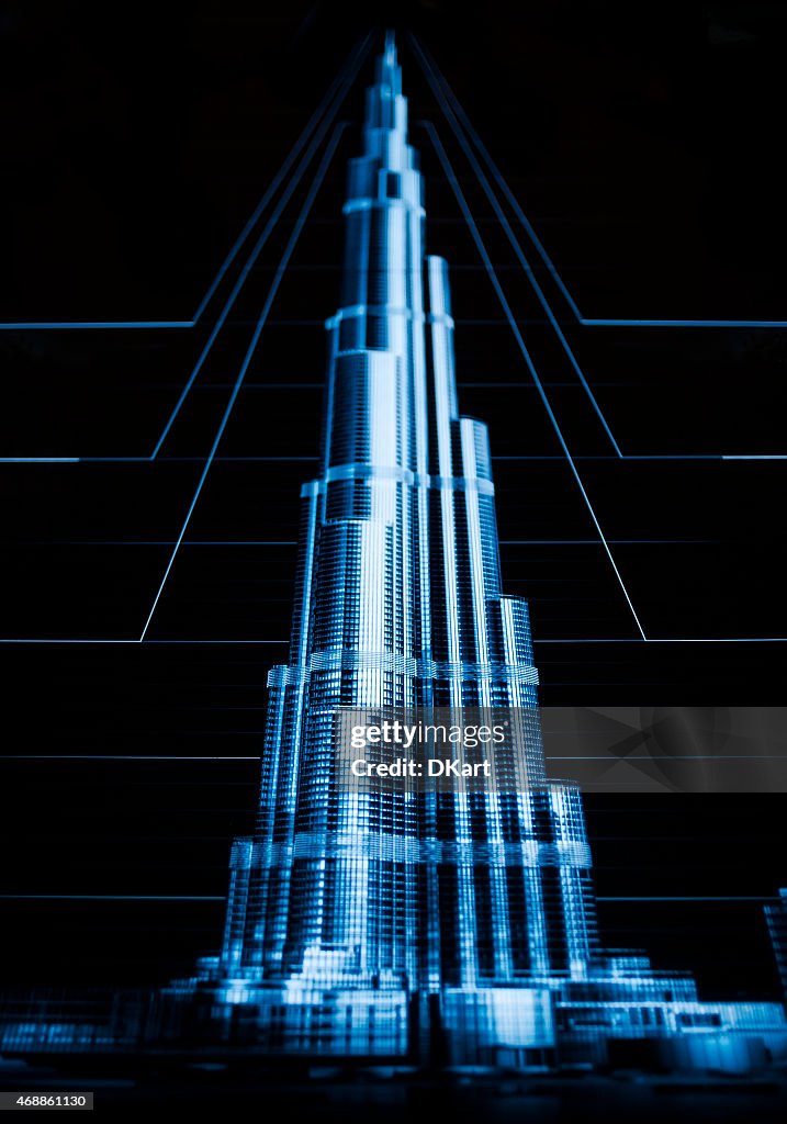 Burj Khalifa Hd Wallpaper 3d