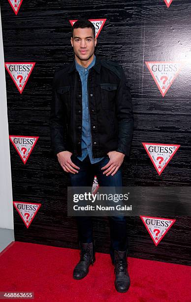 Devin Goda attends the Guess New York Fashion Week celebration on February 11, 2014 in New York City.