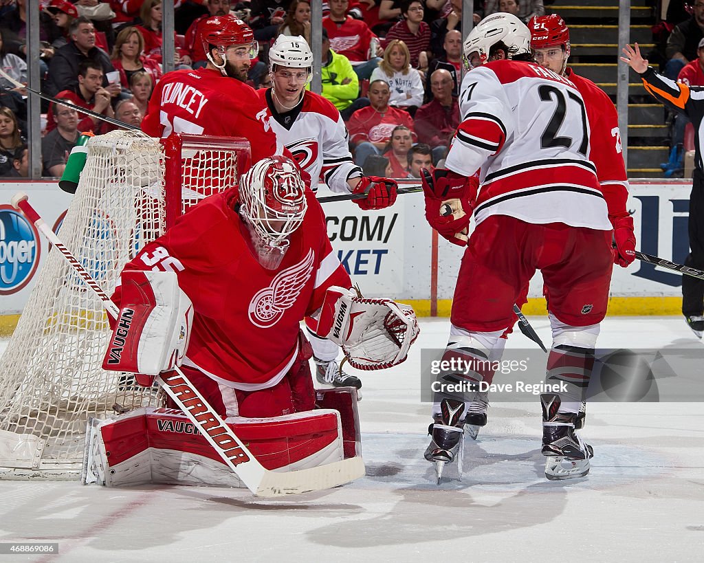 Carolina Hurricanes v Detroit Red Wings