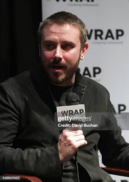 Writer Jeremy Scahill attends The Wrap screening series presents "Dirty Wars" with Director Richard Rowley and co-writer Jeremy Scahill at the...