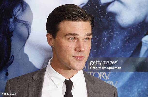Actor Finn Wittrock attends the "Winter's Tale" world premiere at Ziegfeld Theater on February 11, 2014 in New York City.