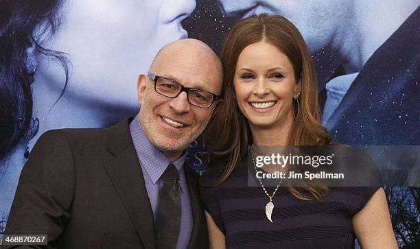 Director/writer Akiva Goldsman and guest attend the "Winter's Tale" world premiere at Ziegfeld Theater on February 11, 2014 in New York City.