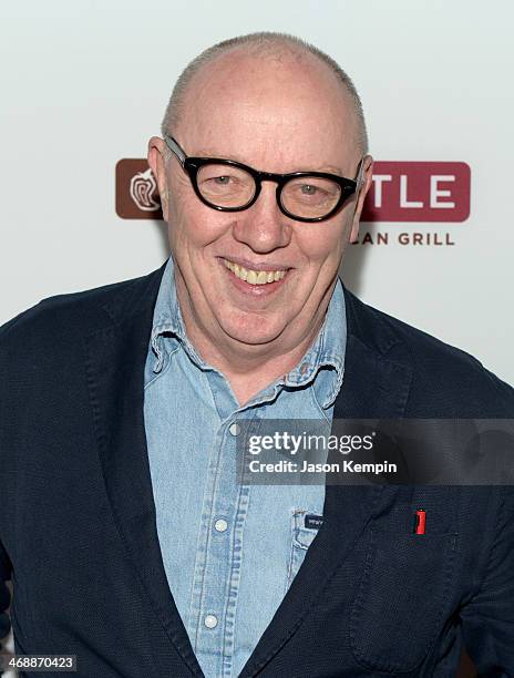 Writer/director Terry George walks the red carpet at the world premiere of "Farmed and Dangerous," a Chipotle/Piro production at DGA Theater on...