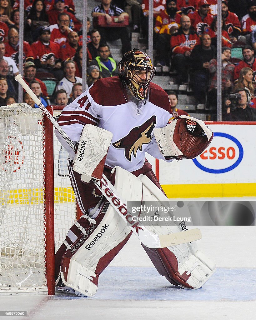 Arizona Coyotes v Calgary Flames