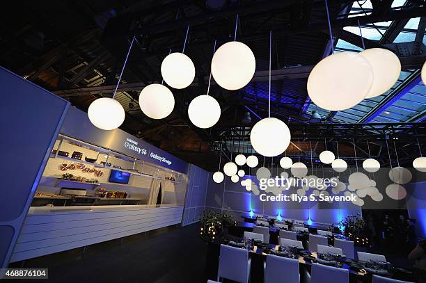 Samsung Galaxy S 6 edge launch in New York City on April 7, 2015 in New York City.