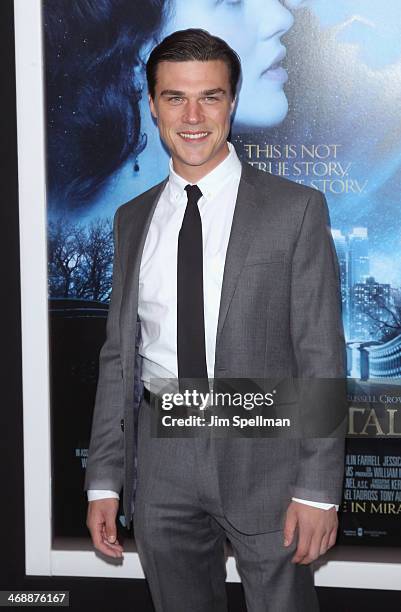 Actor Finn Wittrock attends the "Winter's Tale" world premiere at Ziegfeld Theater on February 11, 2014 in New York City.