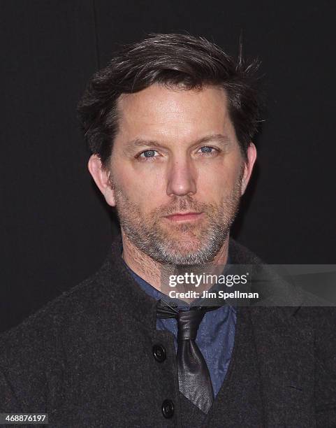 Actor Jon Patrick Walker attends the "Winter's Tale" world premiere at Ziegfeld Theater on February 11, 2014 in New York City.