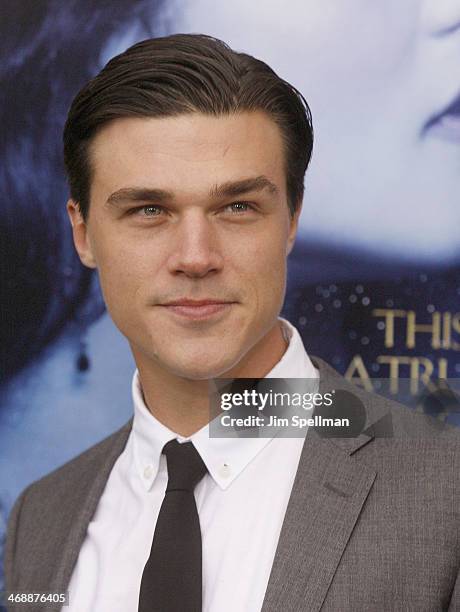 Actor Finn Wittrock attends the "Winter's Tale" world premiere at Ziegfeld Theater on February 11, 2014 in New York City.