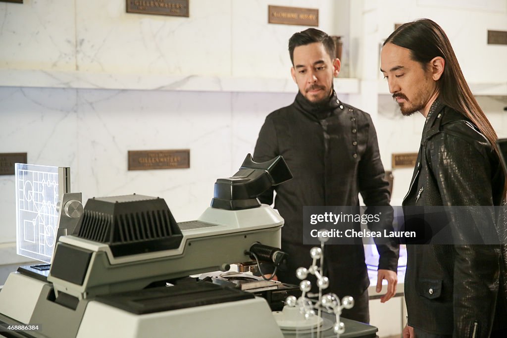 Steve Aoki Video Shoot For His Song "Darker Than Blood" From His Neon Future II Album