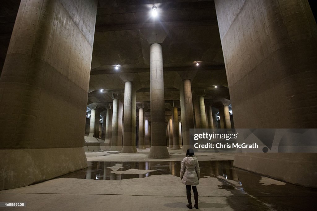 Underground Discharge Channel To Prevent Greater Tokyo From Flooding