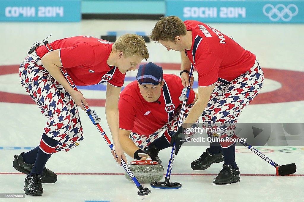 Curling - Winter Olympics Day 5