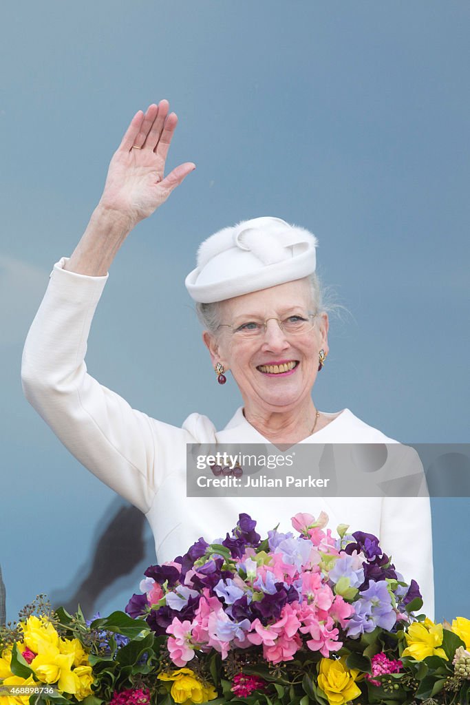 Festivities In Aarhus, Denmark, For The Forthcoming 75th Birthday Of Queen Margrethe II Of Denmark