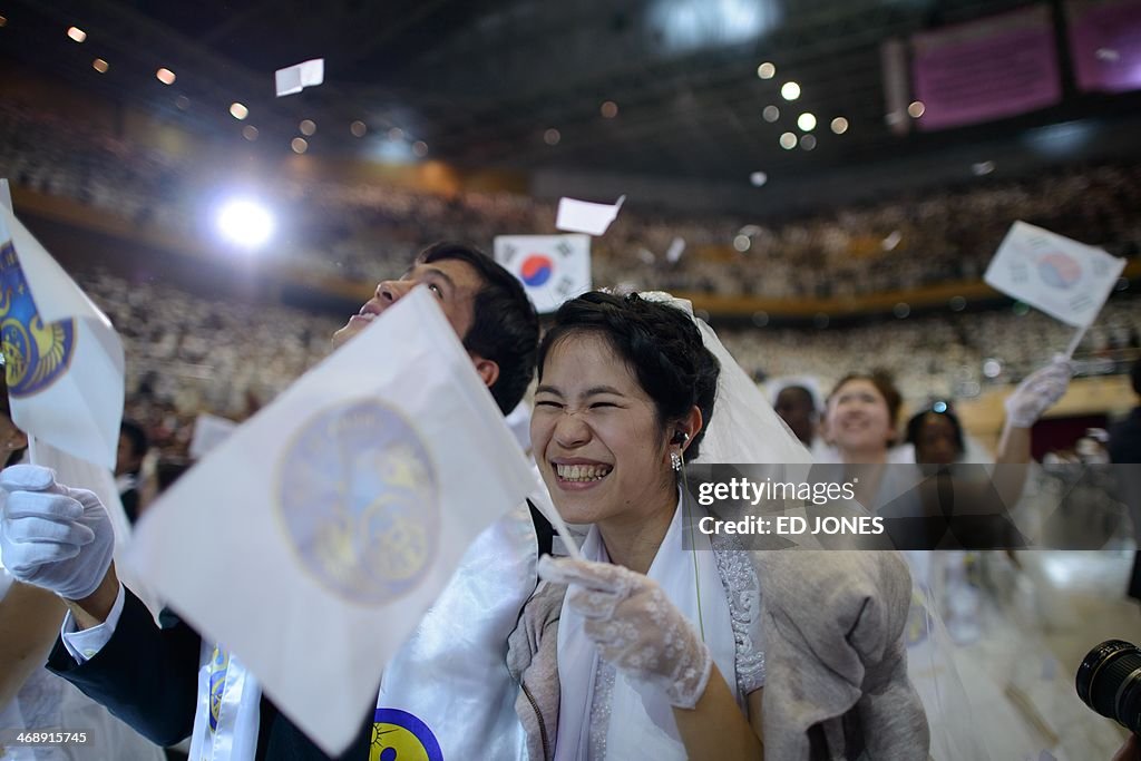 SKOREA-RELIGION-UNIFICATION-MARRIAGE