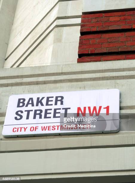 london baker street - baker street stock pictures, royalty-free photos & images