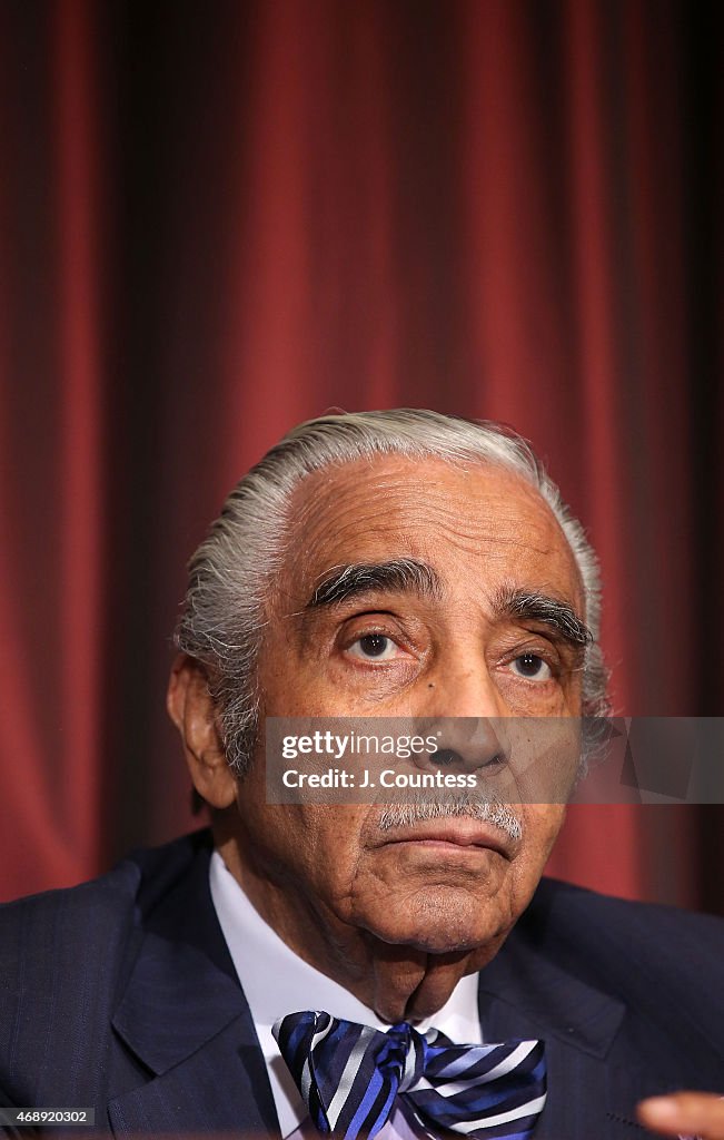 New York Congressman Charles Rangel attends day 1 of the National ...