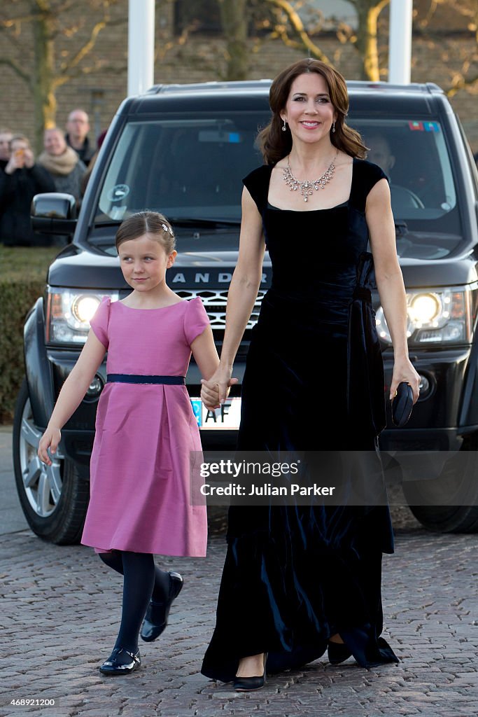 Festivities In Aarhus, Denmark, For The Forthcoming 75th Birthday Of Queen Margrethe II Of Denmark