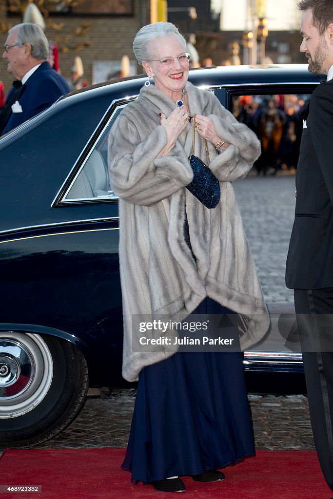 Festivities In Aarhus, Denmark, For The Forthcoming 75th Birthday Of Queen Margrethe II Of Denmark