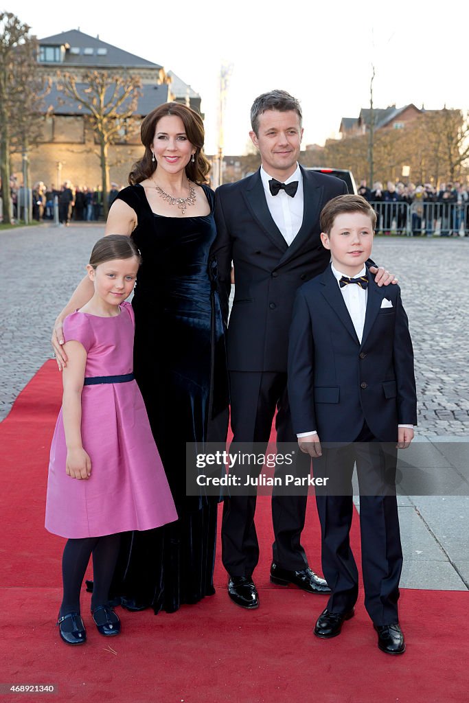 Festivities In Aarhus, Denmark, For The Forthcoming 75th Birthday Of Queen Margrethe II Of Denmark