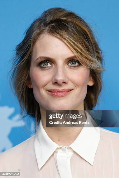 Melanie Laurent attends the 'Aloft' photocall during 64th Berlinale International Film Festival at Grand Hyatt Hotel on February 12, 2014 in Berlin,...