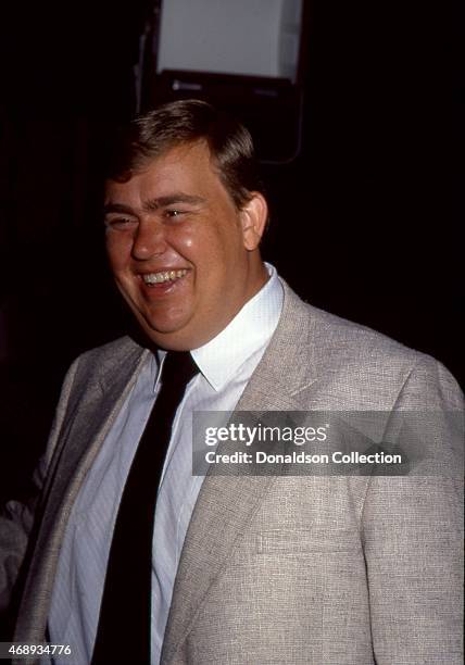 Actor John Candy attends and event in circa 1985 in Los Angeles, California.