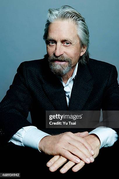 Actor Michael Douglas is photographed at the Toronto Film Festival for Variety on September 6, 2014 in Toronto, Ontario.
