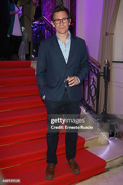 Director Michel Hazanavicius attends the '5th Rendez-vous' French Film Festival Opening Ceremony at Sofitel Hotel on April 8, 2015 in Rome, Italy.