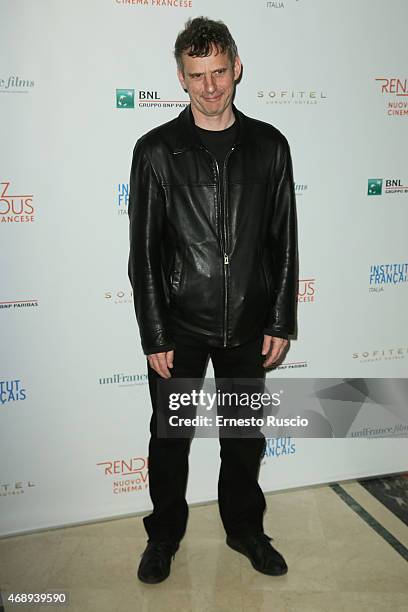 Lucas Belvaux attends the '5th Rendez-vous' French Film Festival Opening Ceremony at Sofitel Hotel on April 8, 2015 in Rome, Italy.