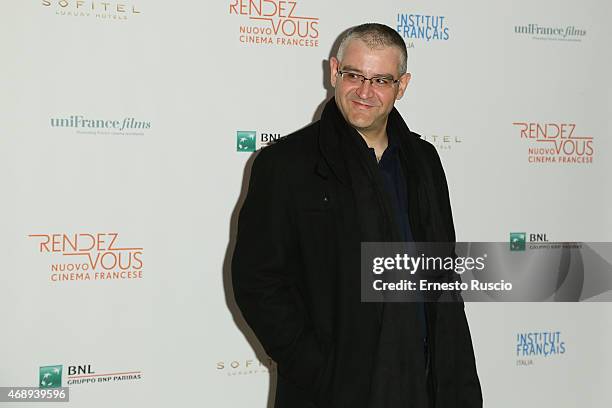 Fortunato Cerlino attends the '5th Rendez-vous' French Film Festival Opening Ceremony at Sofitel Hotel on April 8, 2015 in Rome, Italy.