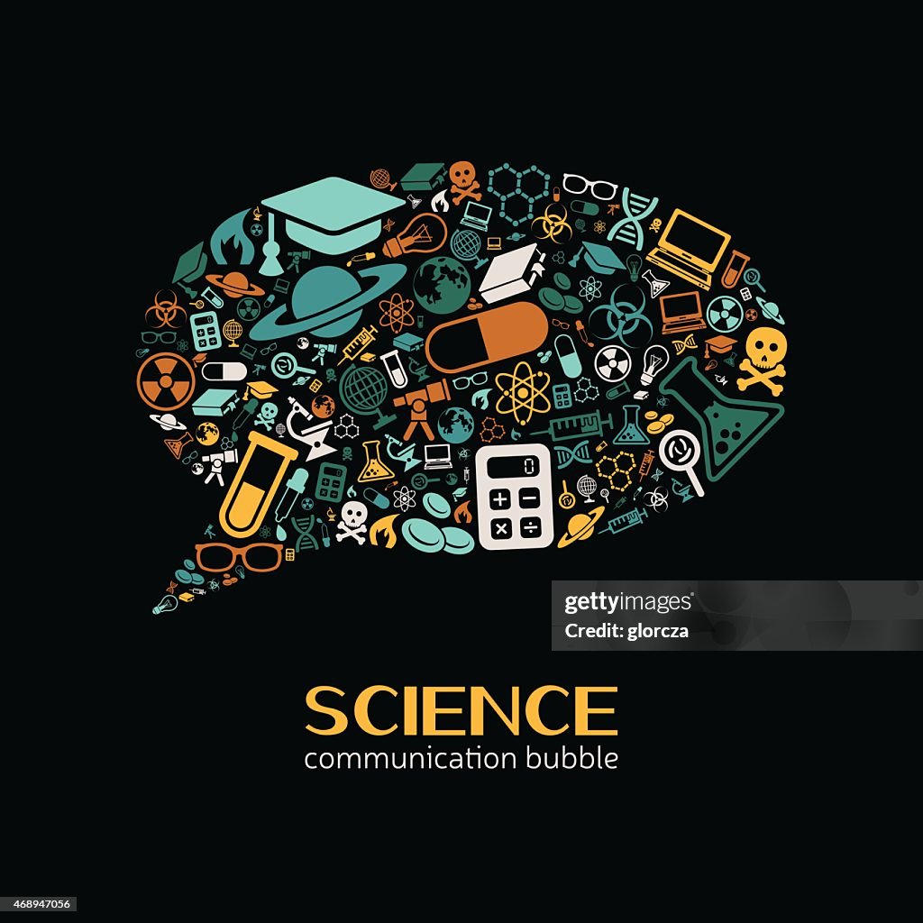 Science Communication Bubble High-Res Vector Graphic - Getty Images