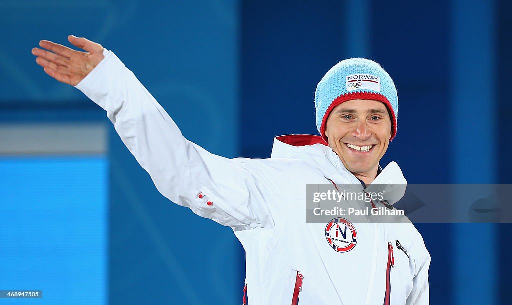 Medal Ceremony - Winter Olympics Day 5