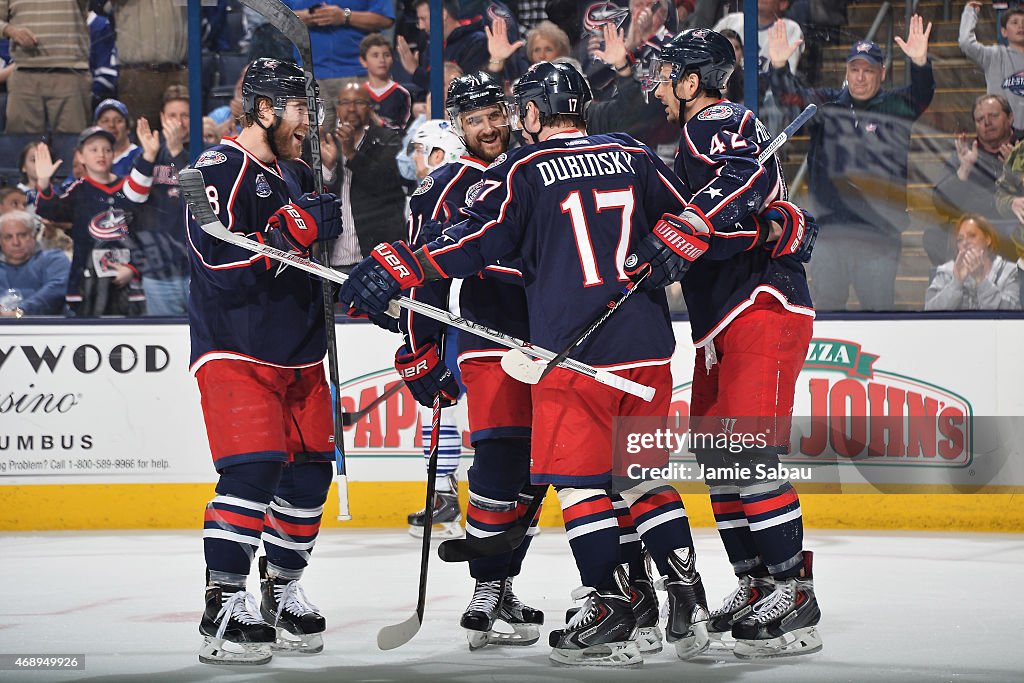 Toronto Maple Leafs v Columbus Blue Jackets