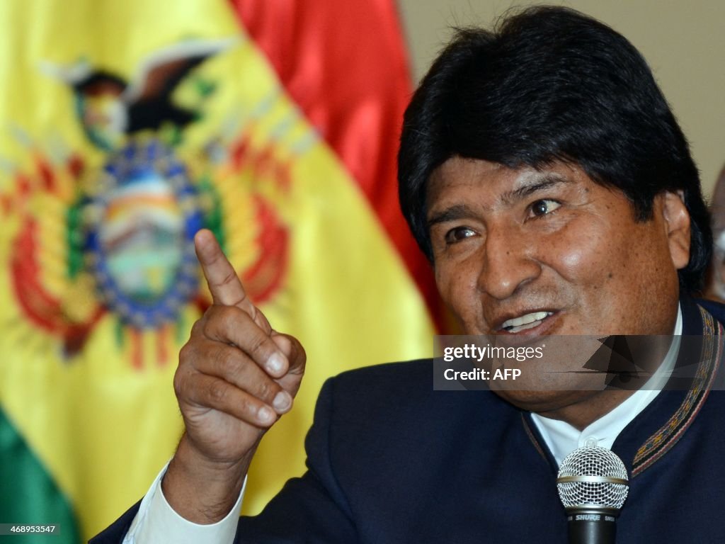 BOLIVIA-PERU-MORALES