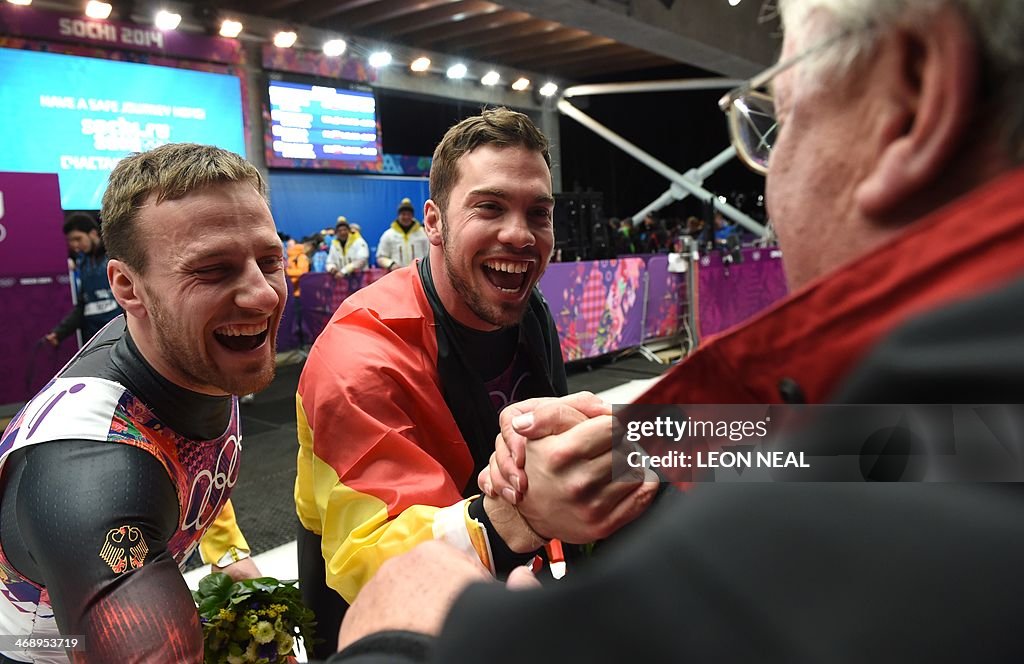 OLY-2014-LUGE-DOUBLES-PODIUM